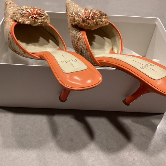 Linea Paolo Mule with Bow Accent size 8M - Picture 3 of 6